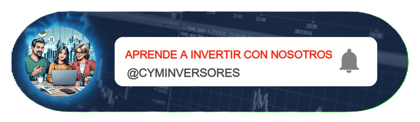 Botón canal Aprende a invertir con nosotros